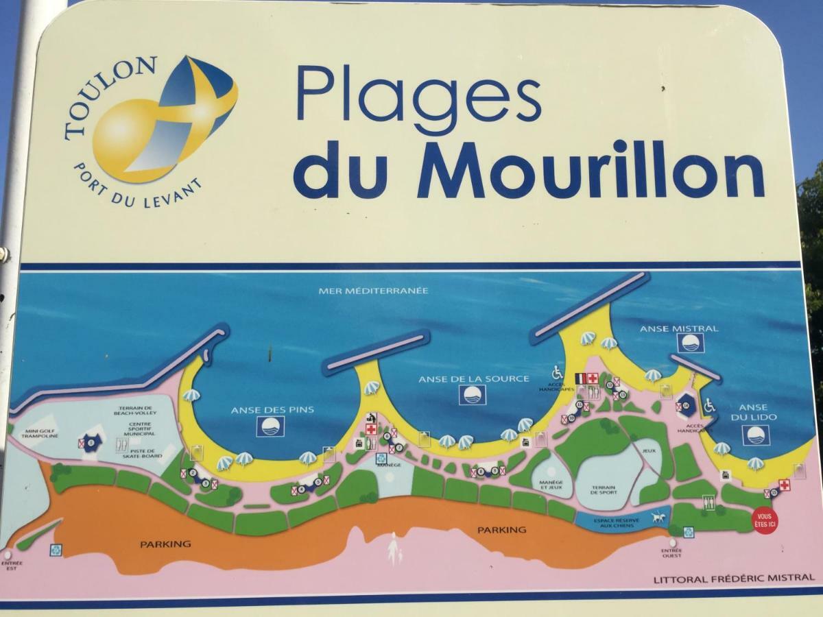 Le Suffren, Ventile ,Wifi, A 100 M De La Plage Toulon Buitenkant foto